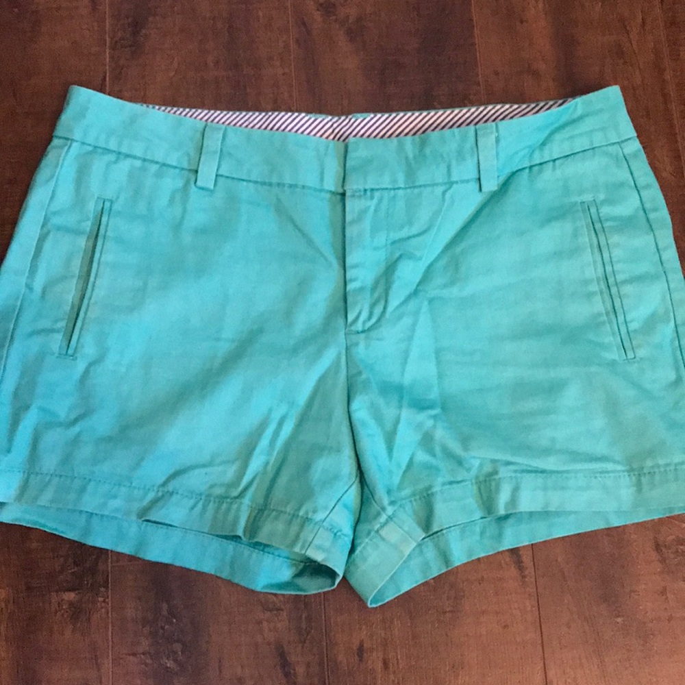 Blue green shorts